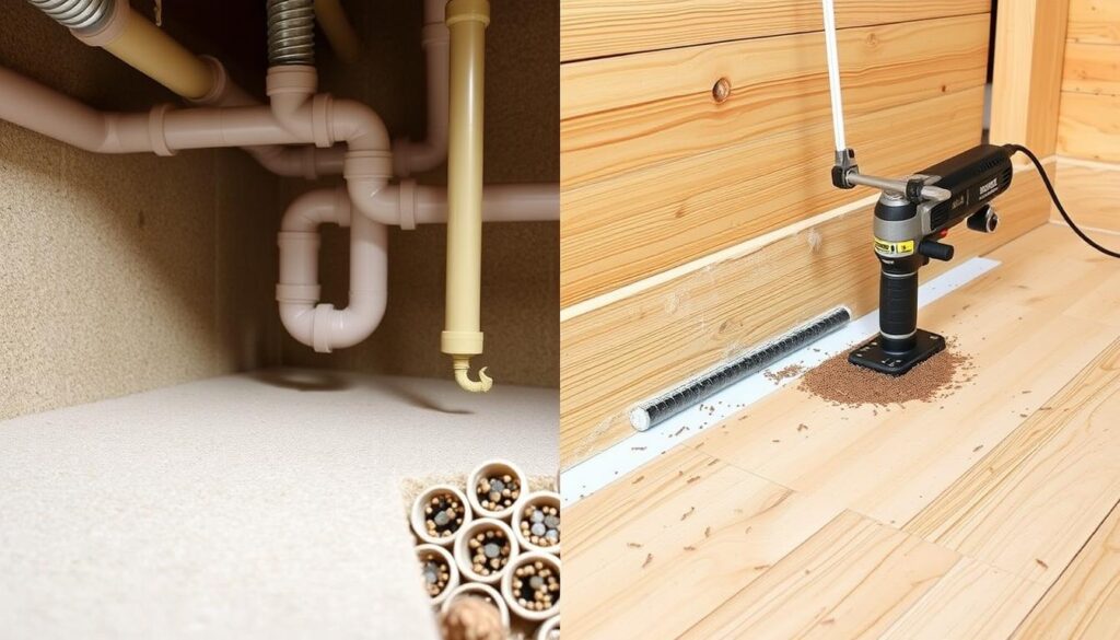 Comparison of Pipes System Termite Control with Lifetime Warranty vs traditional methods