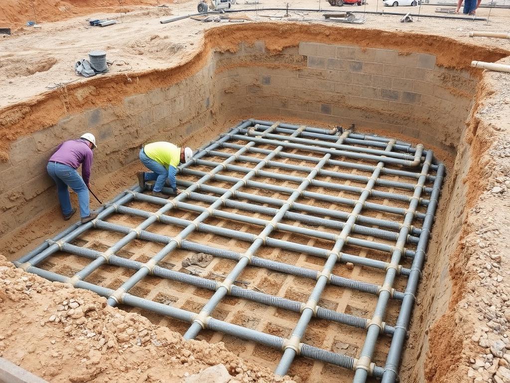 Pre-construction Pipes System Termite Control installation with lifetime warranty